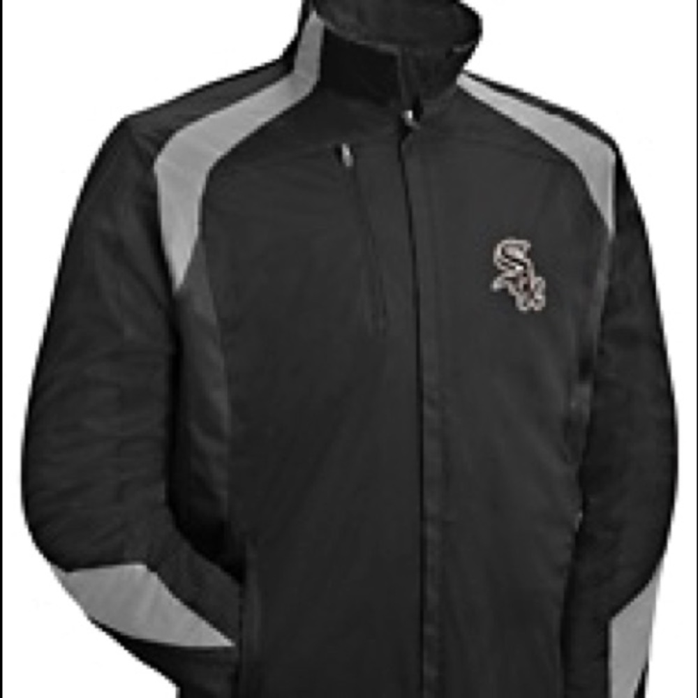 MLB White Sox Reebok Windbreaker Large